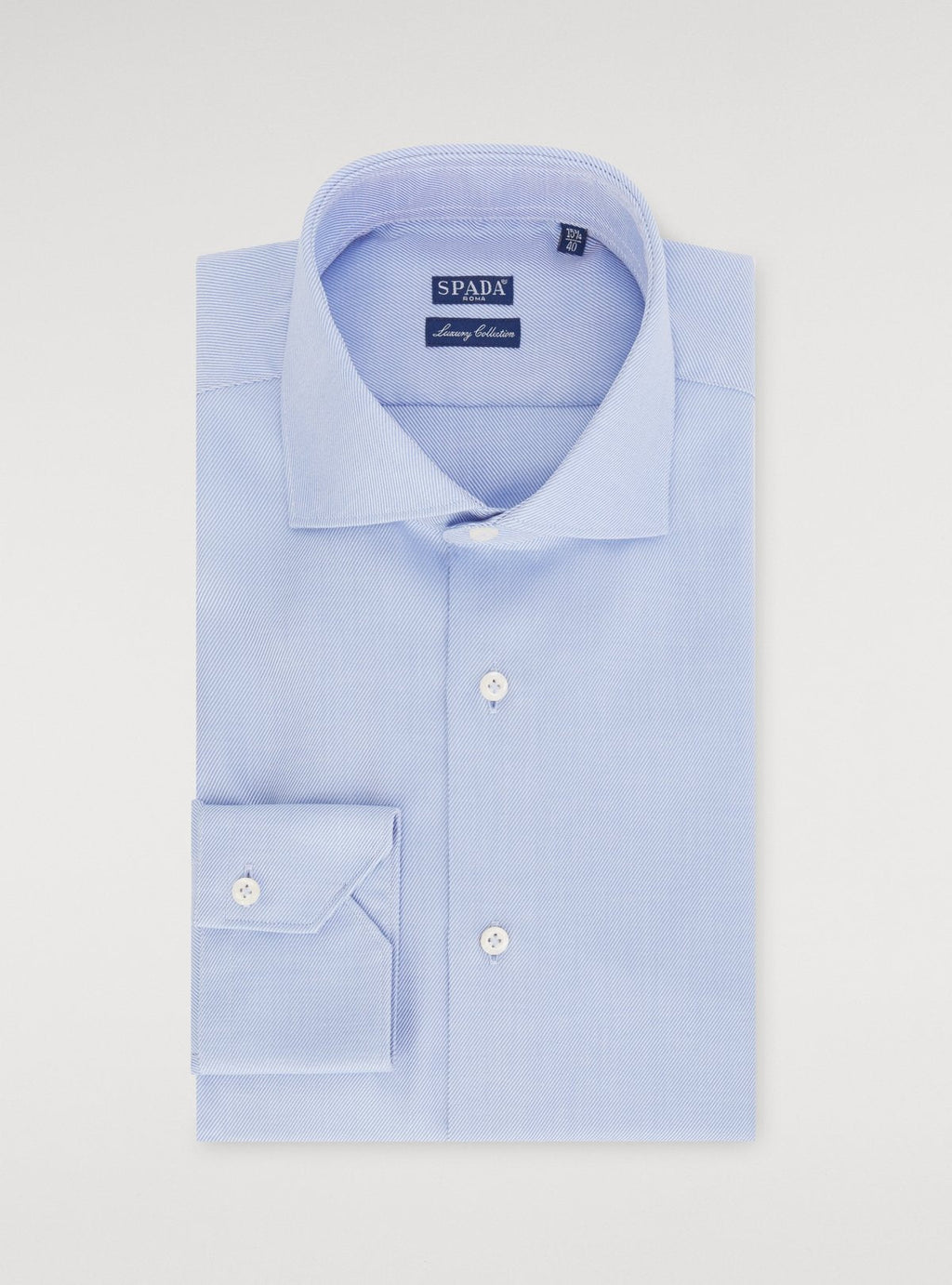 Baumwollhemd mit diagonaler Webart