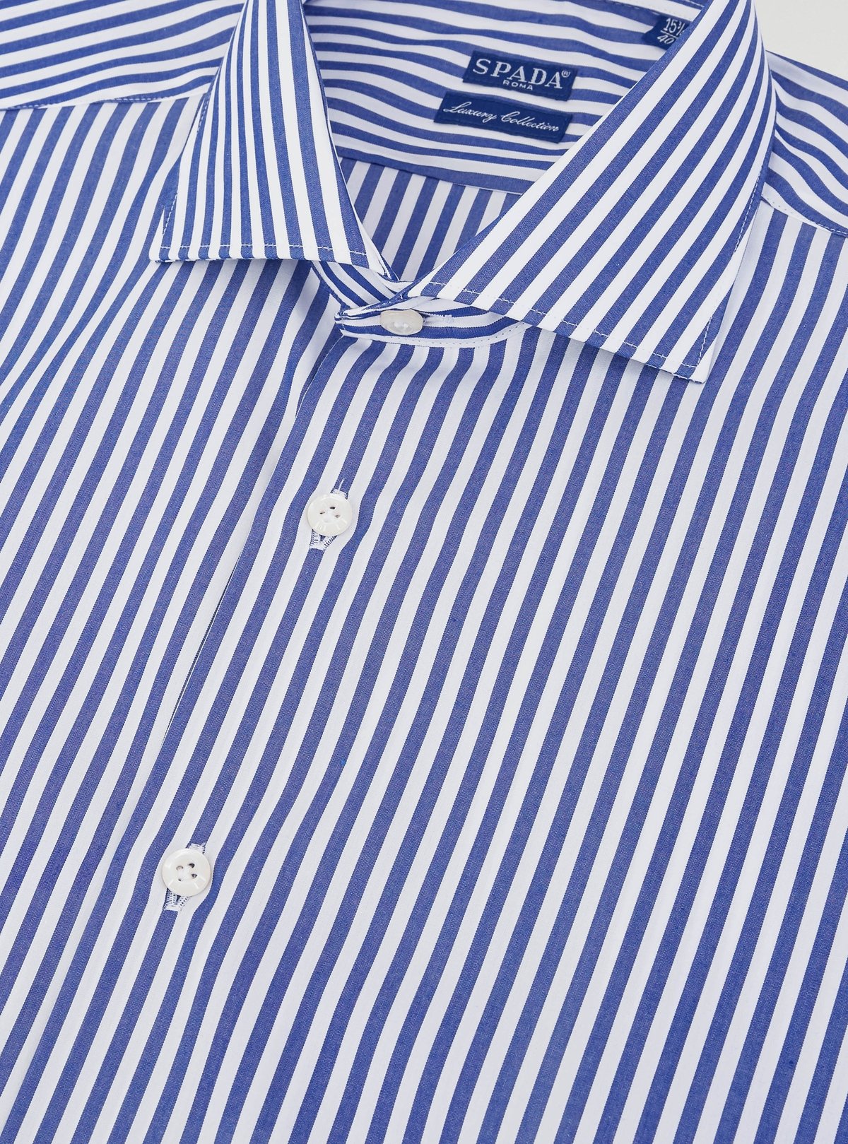 Gestreiftes Baumwollhemd