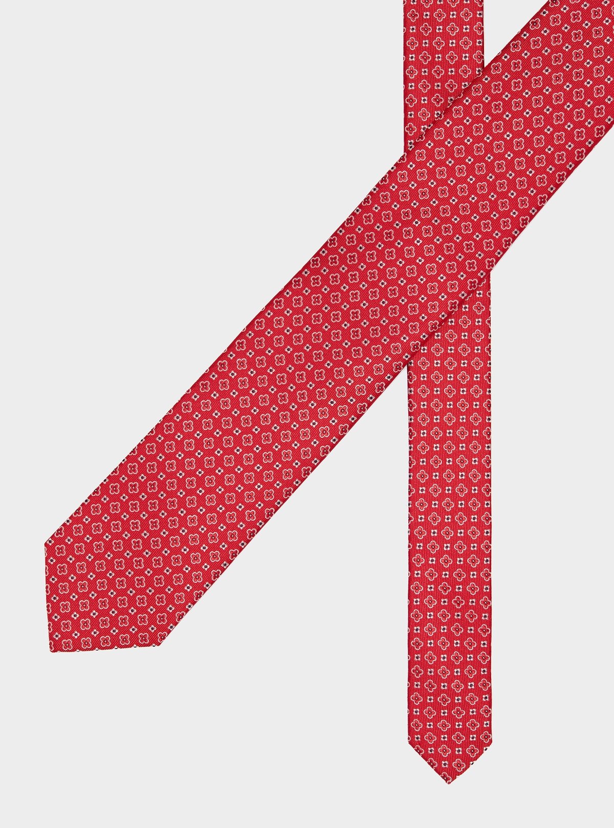 Seidenkrawatte mit Muster