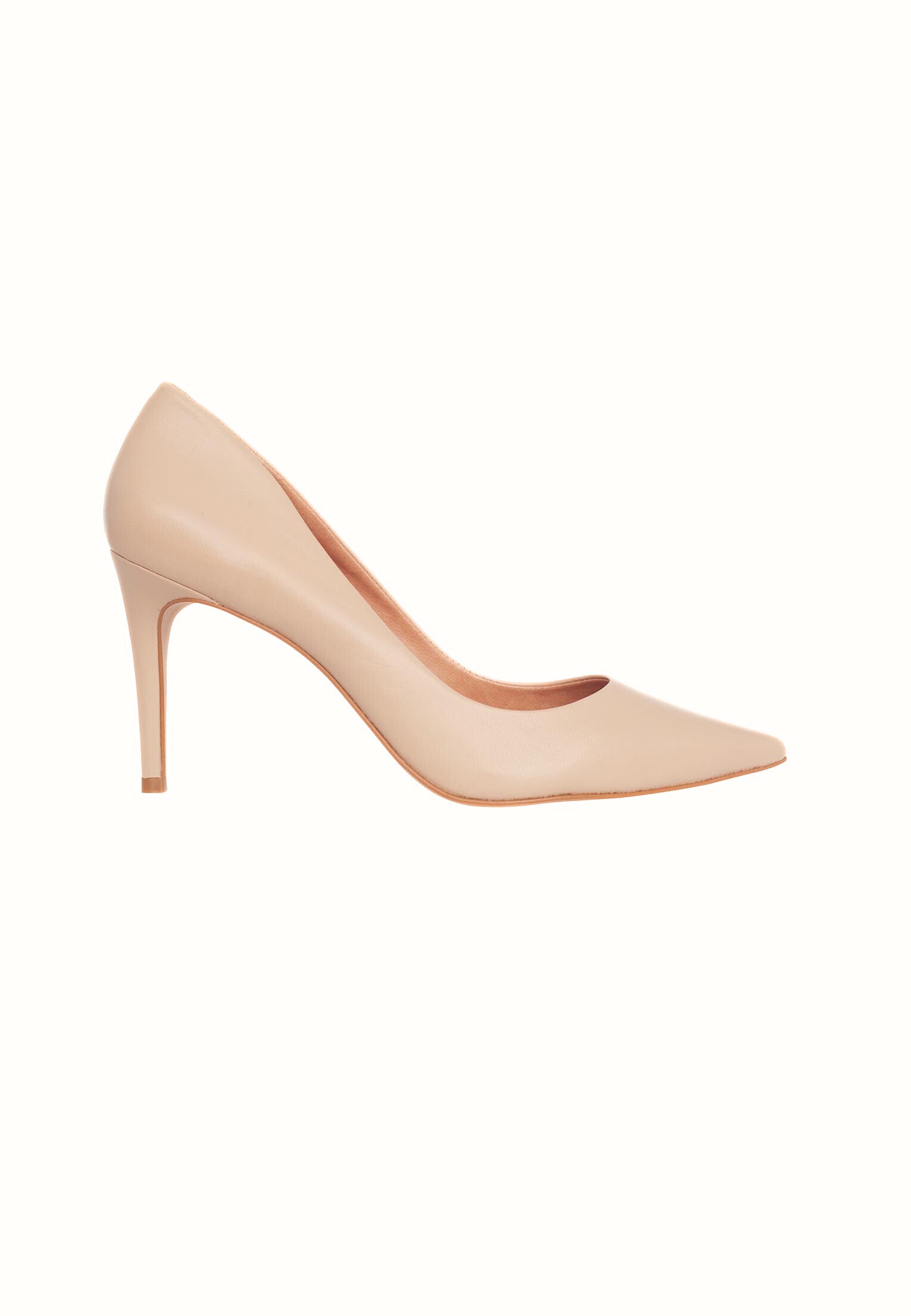 Tenate Leder-Pumps in Beige – Klassische Stiletto-Pumps 8,7 cm Absatz