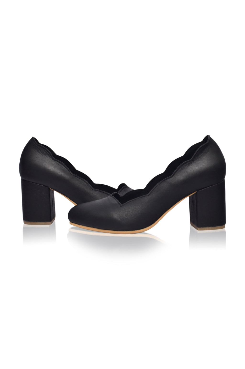 Alia Klassische Leder Pumps