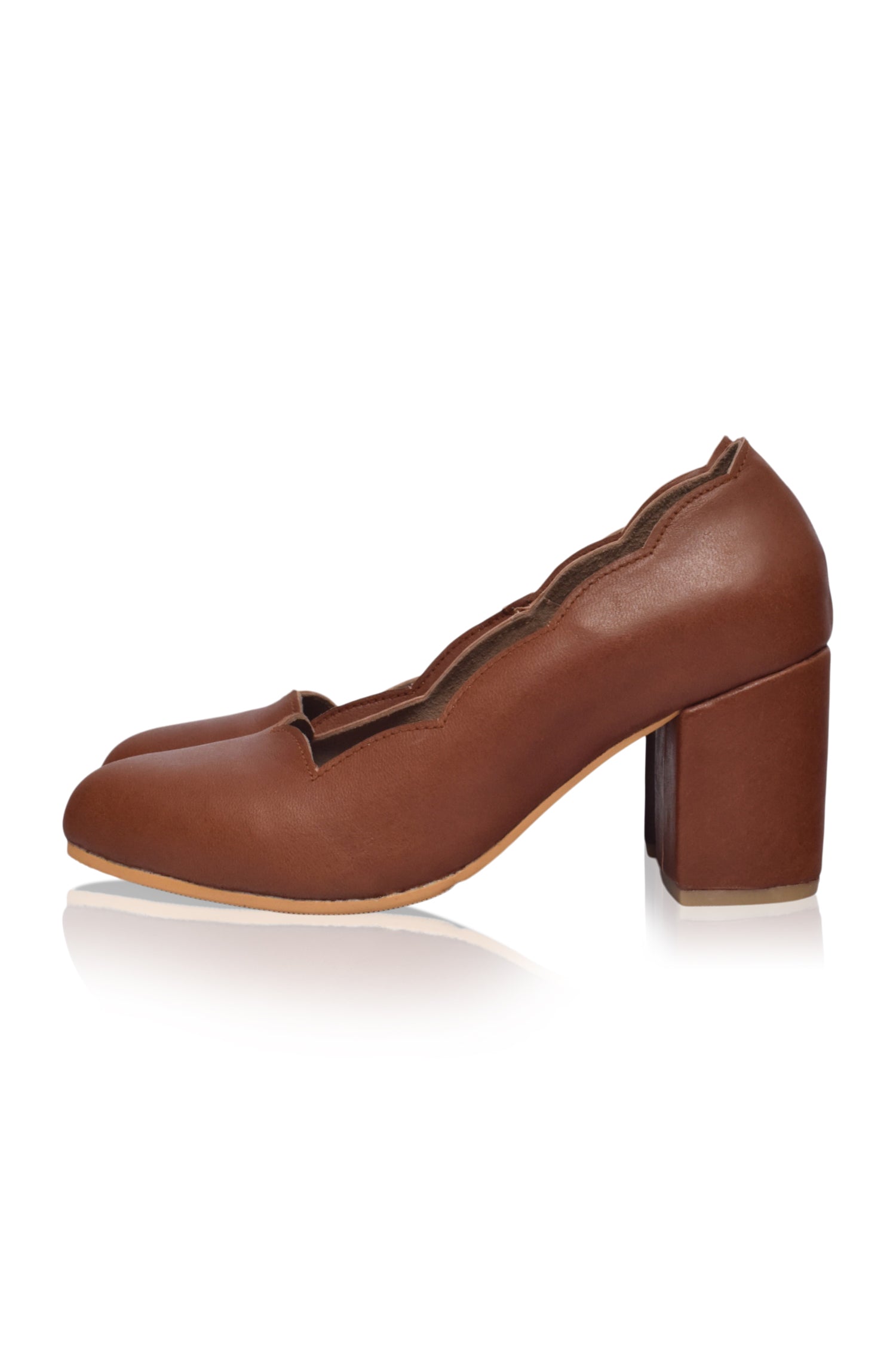 Alia Klassische Leder Pumps