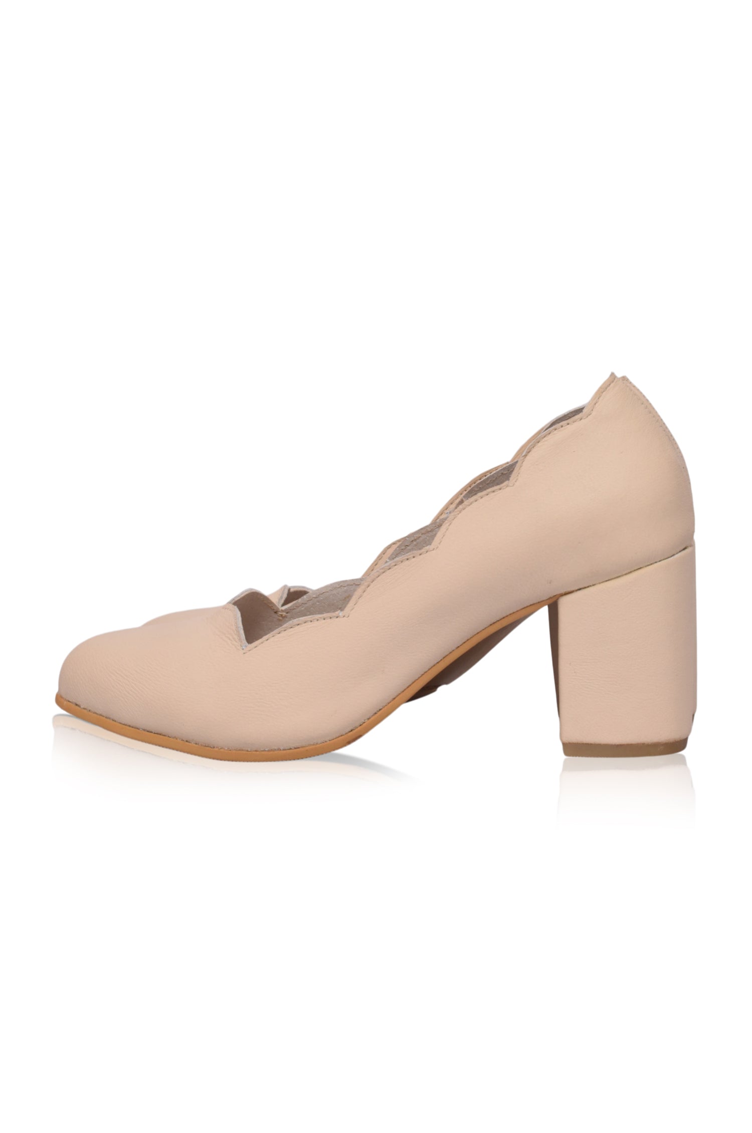 Alia Klassische Leder Pumps