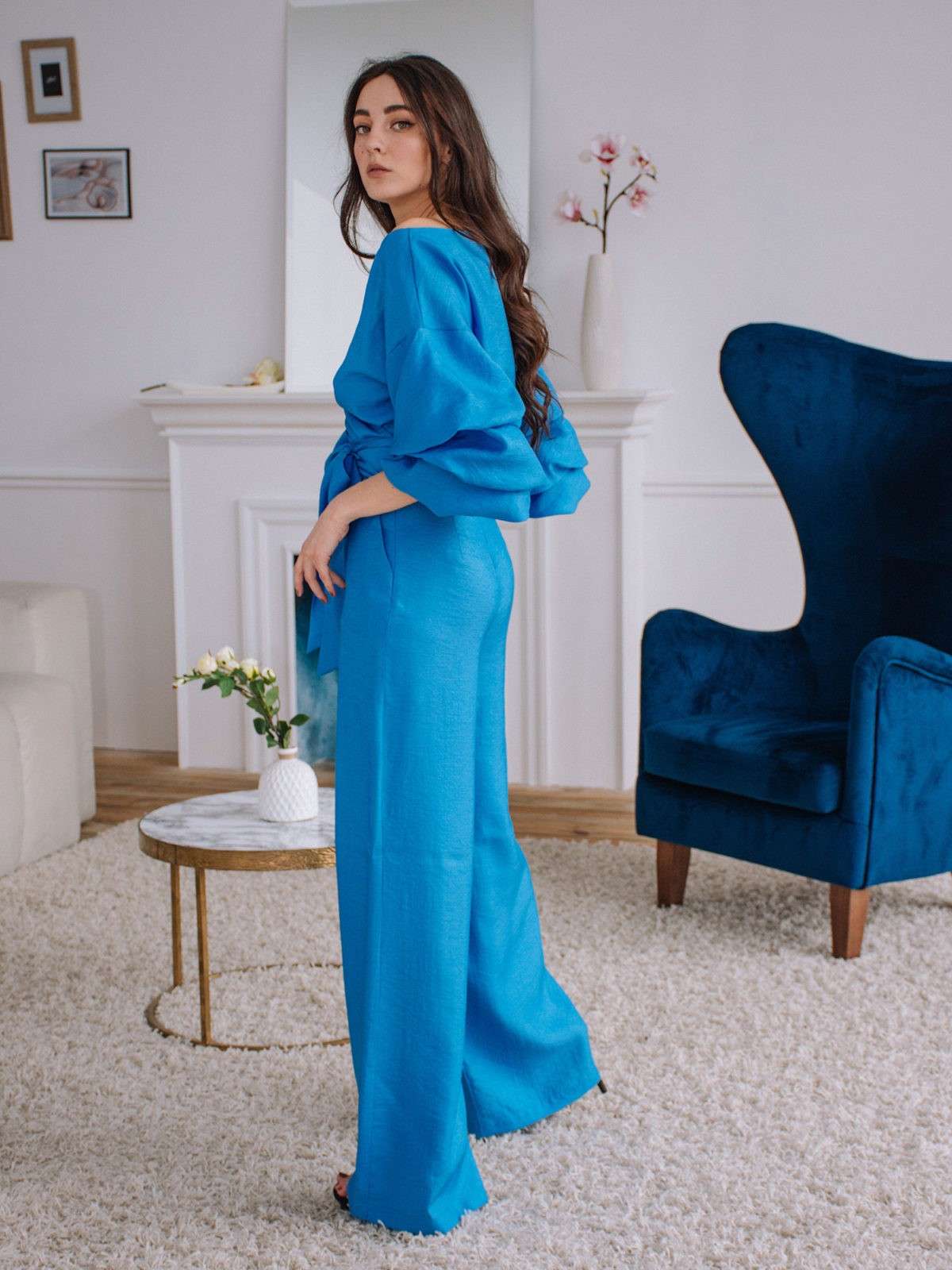 Breezy Elegance Linen Set-1