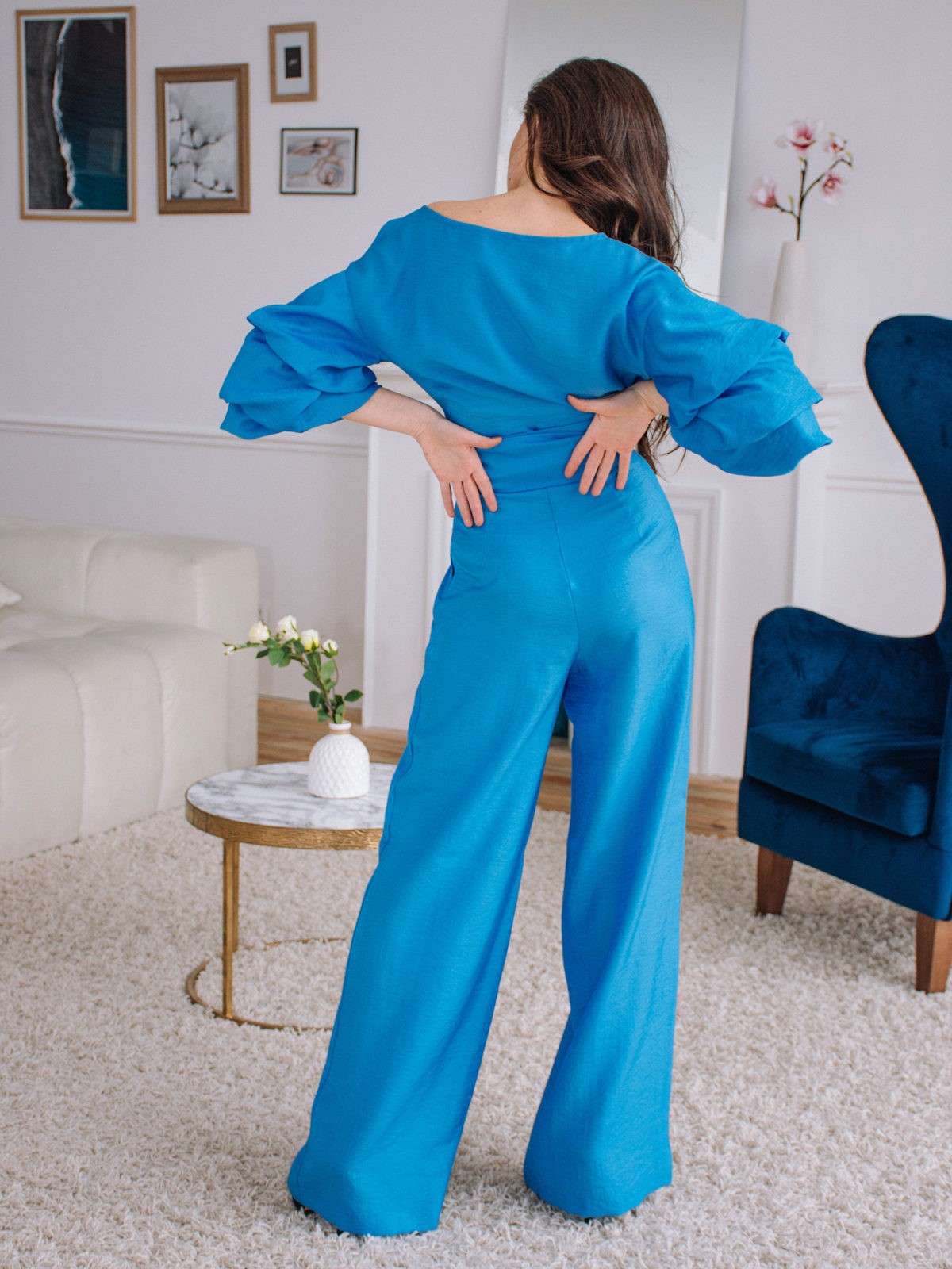 Breezy Elegance Linen Set-2