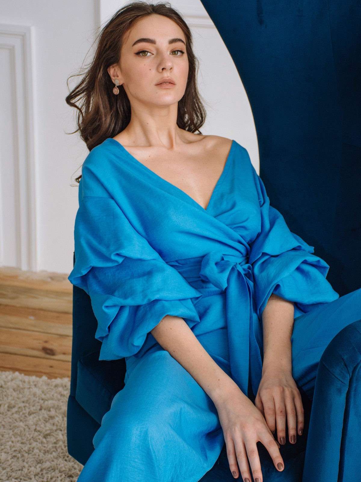 Breezy Elegance Linen Set-3