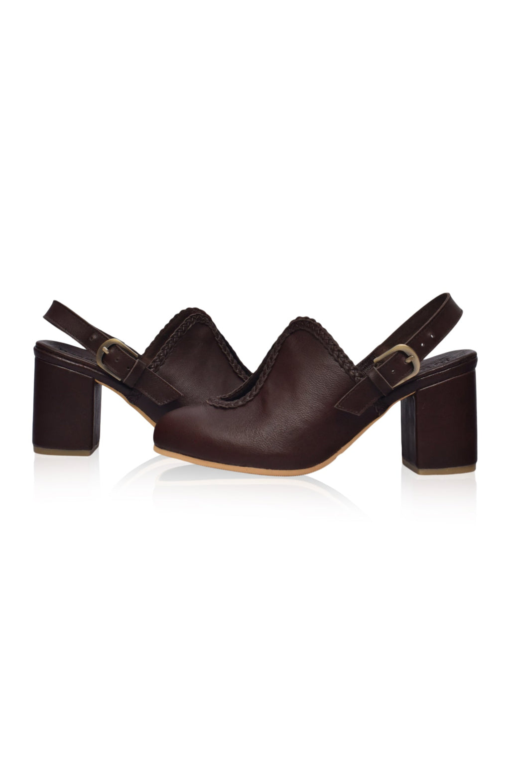 Lola Leder Mules