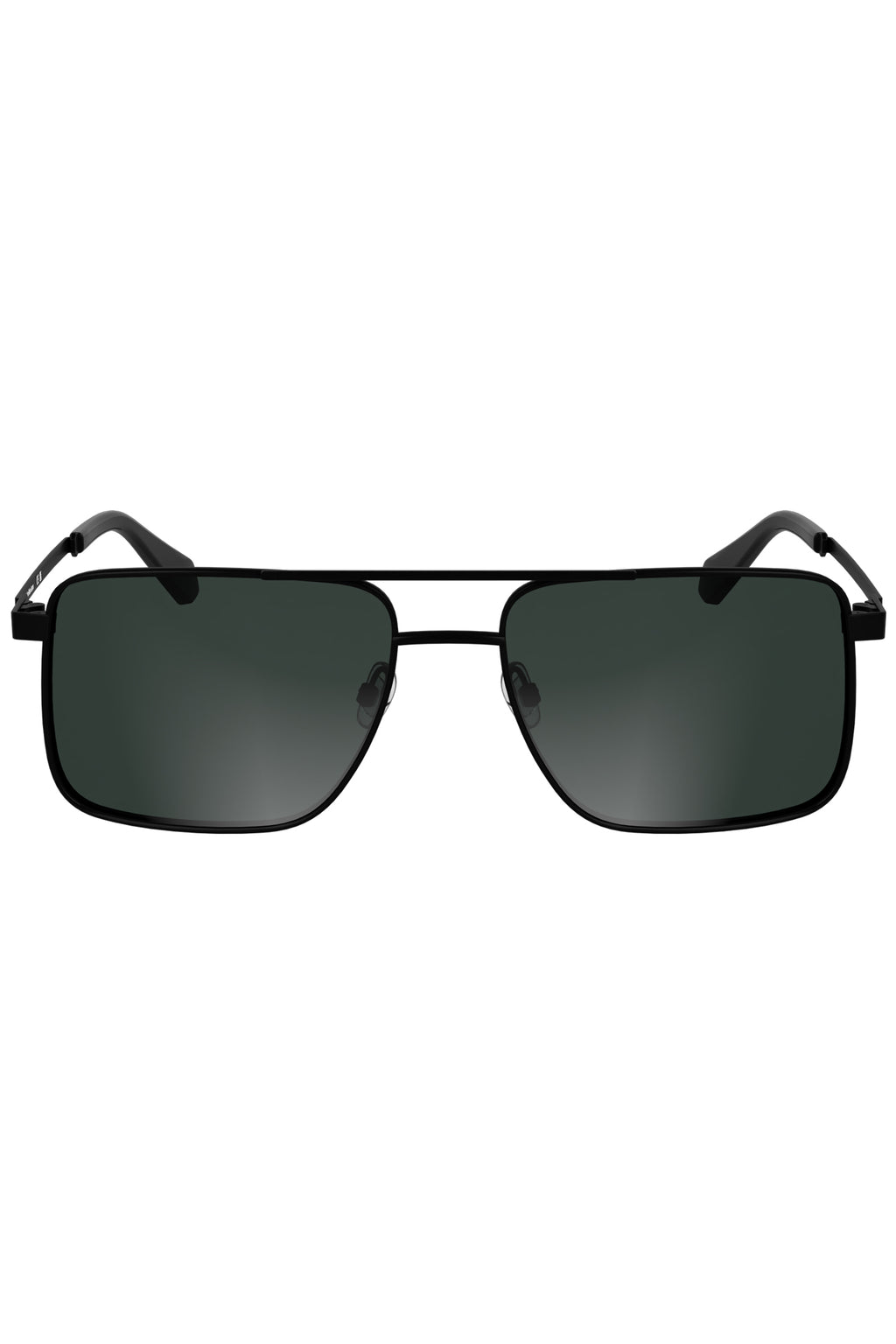 CALVIN KLEIN Herren Sonnenbrille Schwarz Metall