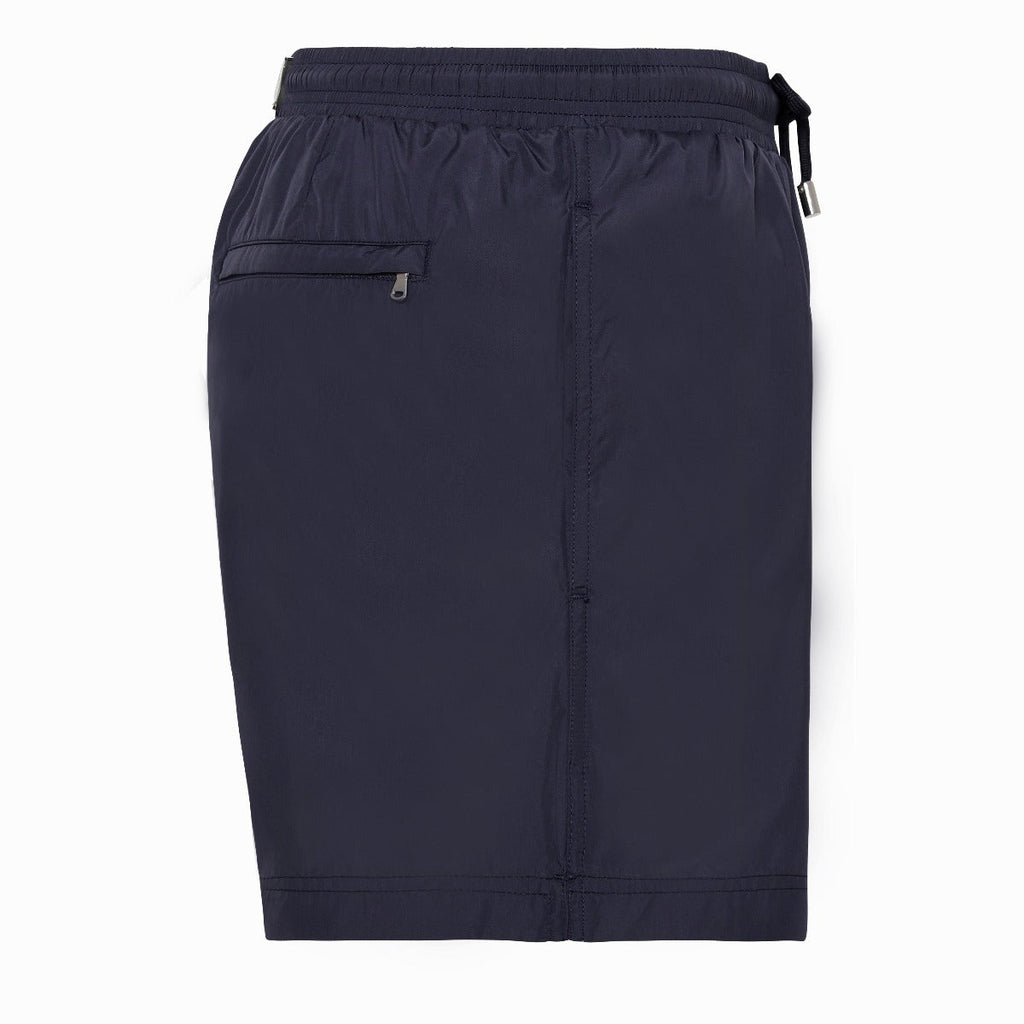 Navy Badeshorts Mittellang